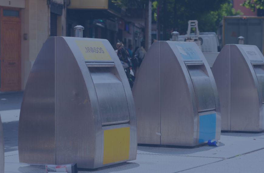 Contenedores inteligentes: Solución para le gestión de residuos