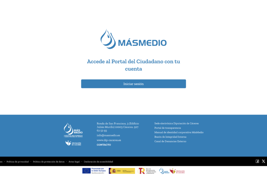 Secmotic y MásMedio impulsan la digitalización del ciclo del agua en la 29 municipios de Cáceres
